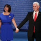 Illustration for article titled Mike Pence Brings Wife Up Onstage To Help Demonstrate How Much Contact Appropriate Before Marriage